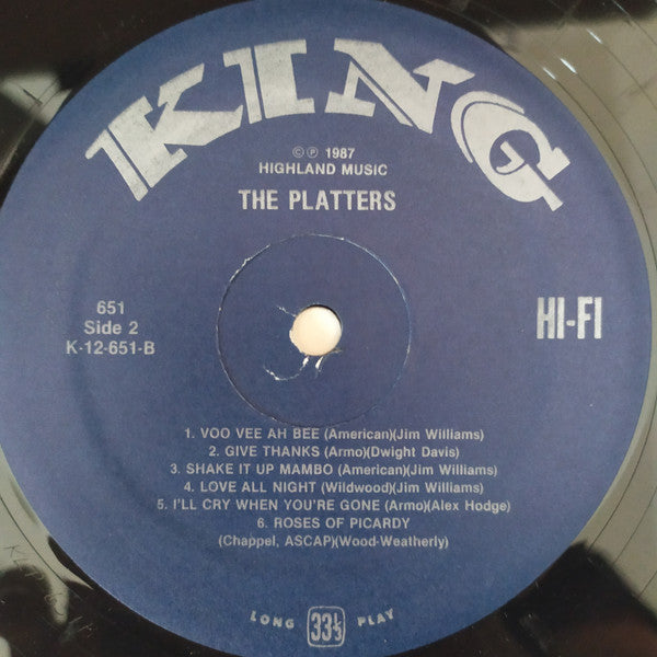 The Platters - The Platters (LP, RE)