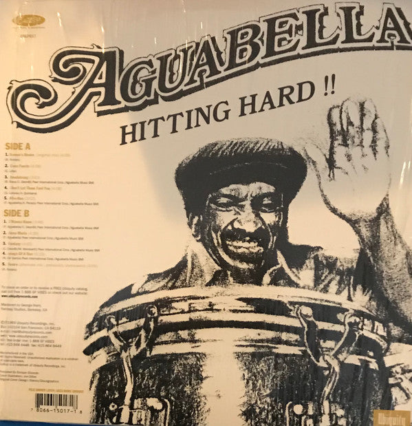 Francisco Aguabella - Hitting Hard (LP, Album)