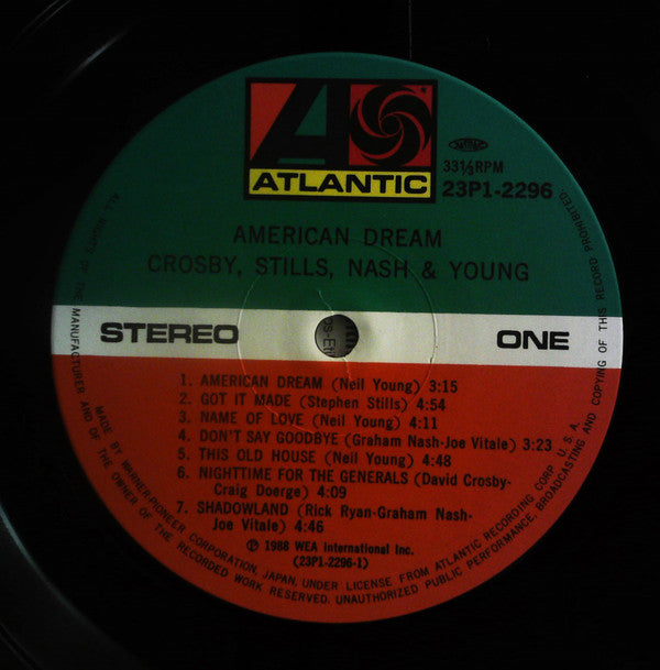 Crosby, Stills, Nash & Young - American Dream (LP, Album)