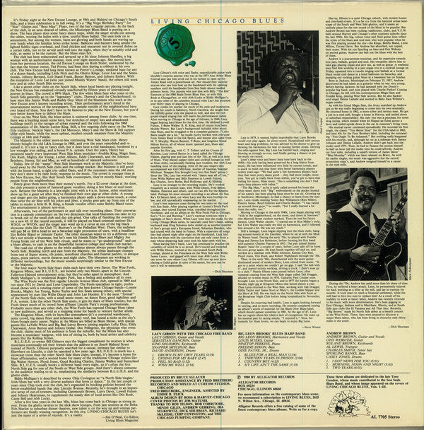 Lacy Gibson - Living Chicago Blues Volume 5(LP, Album)