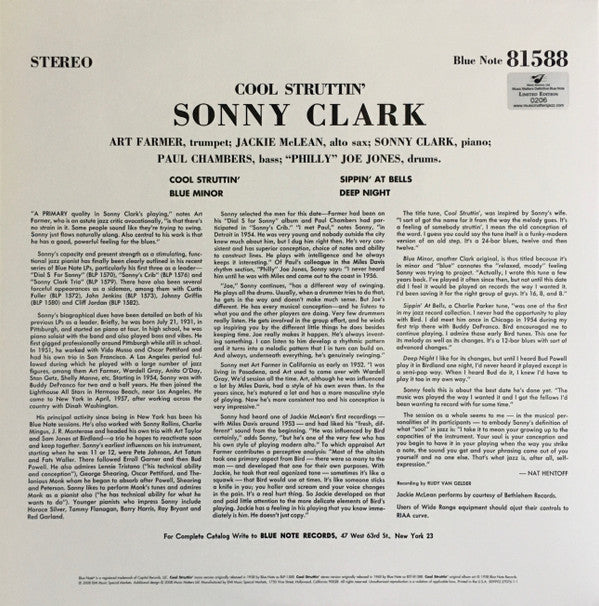 Sonny Clark - Cool Struttin' (2xLP, Album, Ltd, Num, RE, RM, 180)