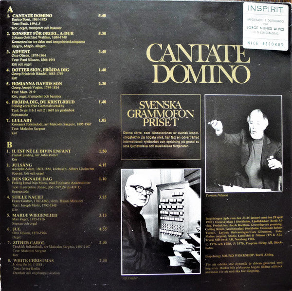 Oscars Motettkör - Cantate Domino(LP)