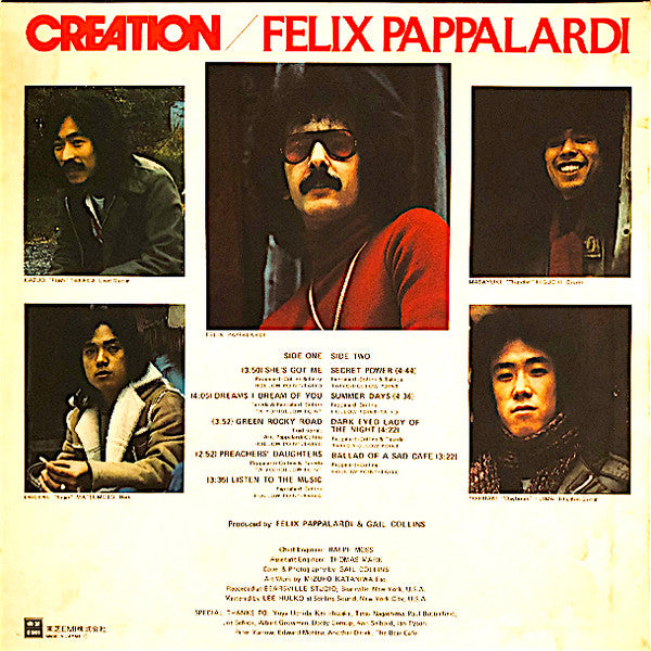 Felix Pappalardi - Felix Pappalardi And Creation(LP, Album)