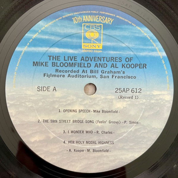 Mike Bloomfield - The Live Adventures Of Mike Bloomfield And Al Koo...