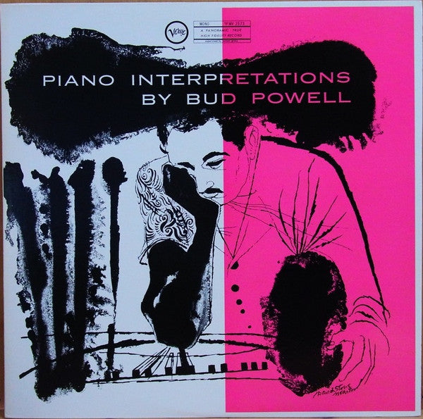 Bud Powell - Piano Interpretations By Bud Powell (LP, Album, Mono, RE)