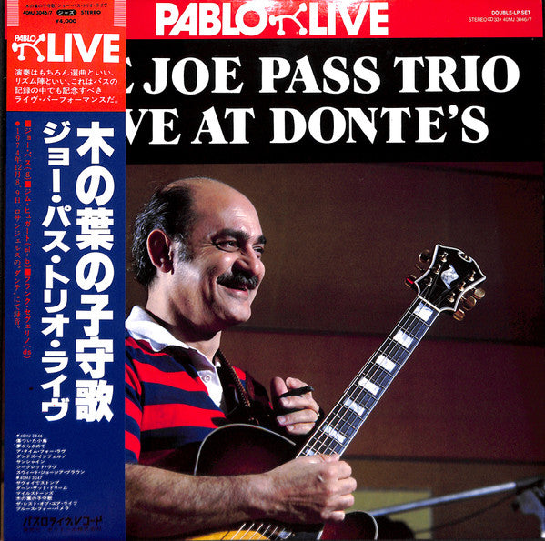 The Joe Pass Trio - Live At Donte's (2xLP, Album, Gat)