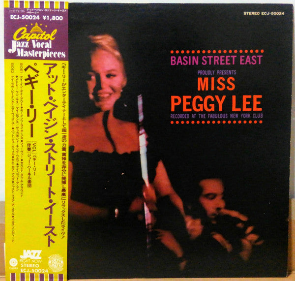 Peggy Lee - Basin Street East Proudly Presents Miss Peggy Lee Recor...