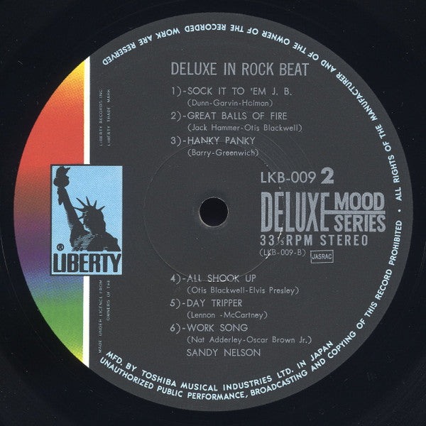 The Ventures & Sandy Nelson - Deluxe In Rock Beat (LP, Comp, Dlx, Gat)