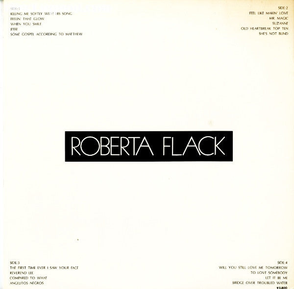 Roberta Flack - Roberta Flack (2xLP, Album, Comp)