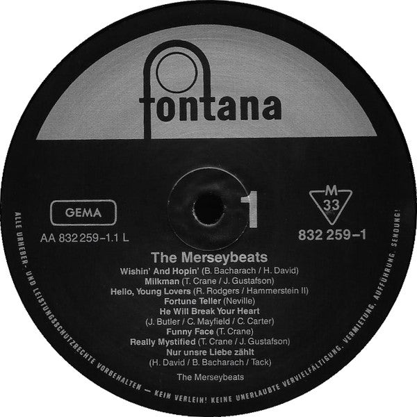 The Merseybeats - The Merseybeats (LP, Album, Mono, RE)