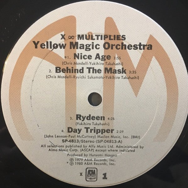 Yellow Magic Orchestra - X∞Multiplies (LP, Comp, ""X"")