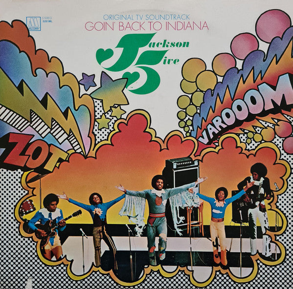 The Jackson 5 - Original TV Soundtrack - Goin' Back To Indiana(LP, RE)