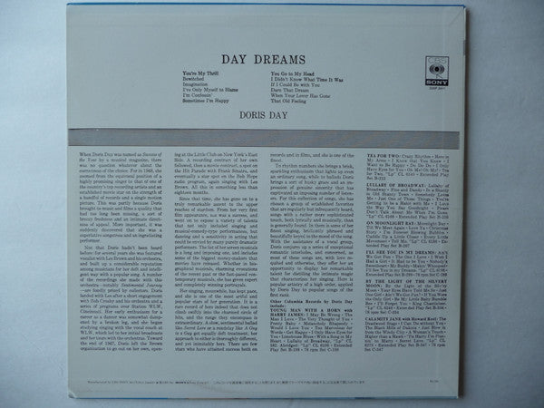 Doris Day - Day Dreams (LP, Album, RE)