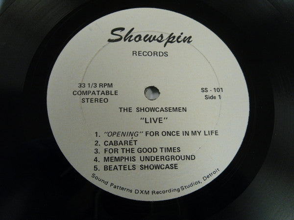 The Showcasemen - Live At Mickeys Back Door (LP, Album)