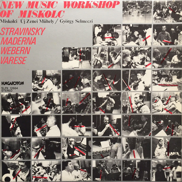 Igor Stravinsky - New Music Workshop Of Miskolc(LP)