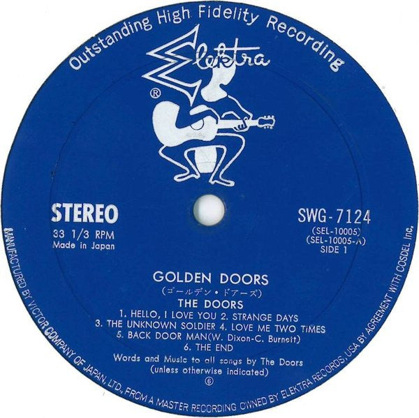 The Doors - Golden Doors (LP, Album, Comp, Gat)