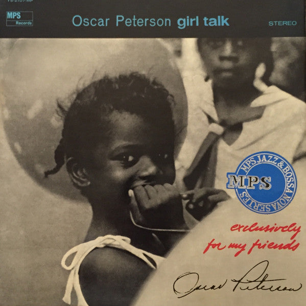 Oscar Peterson - Girl Talk (LP, Album, Gat)