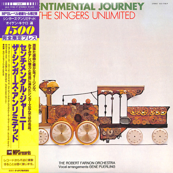 The Singers Unlimited - Sentimental Journey (LP, Album, Ltd, RE)