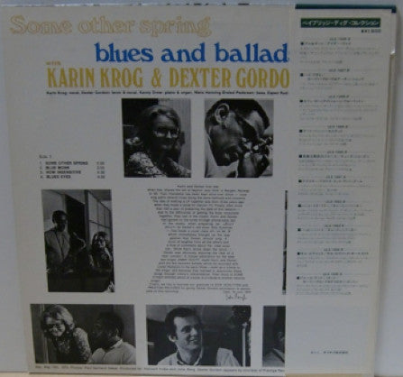 Karin Krog - Some Other Spring, Blues And Ballads(LP, Album, RE)