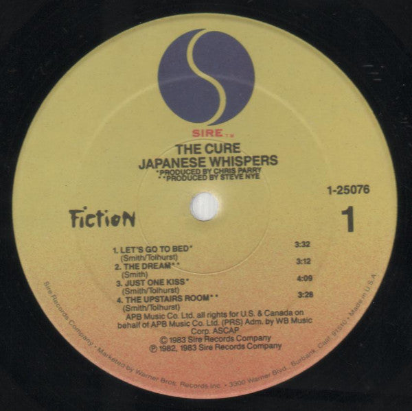 The Cure - Japanese Whispers (LP, Comp)