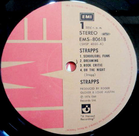 Strapps - Strapps (LP, Album)