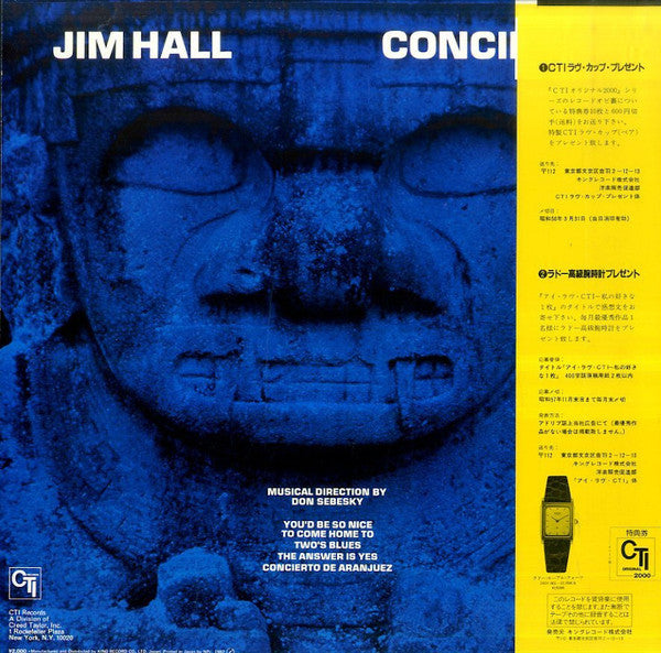Jim Hall - Concierto  (LP, Album, RE)