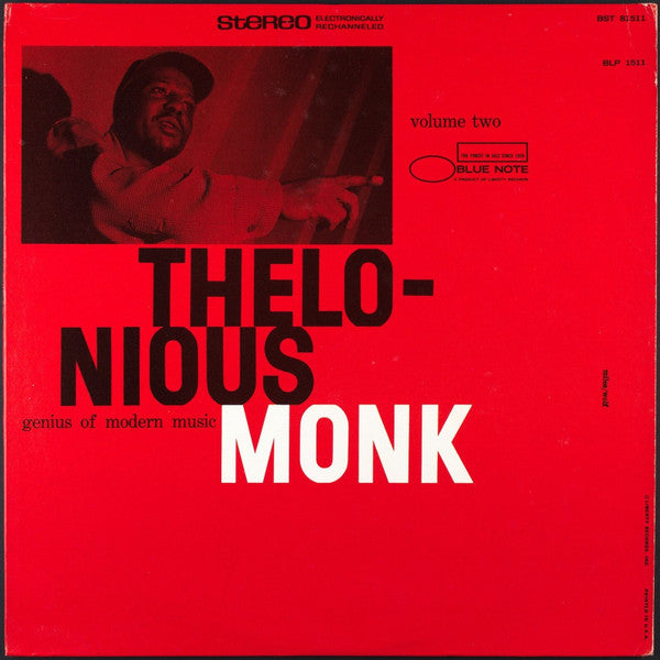 Thelonious Monk - Genius Of Modern Music Volume 2 (LP, Comp, RE, RM)