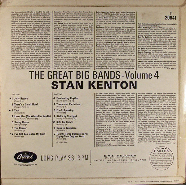 Stan Kenton And His Orchestra - The Great Big Band (LP, Comp)