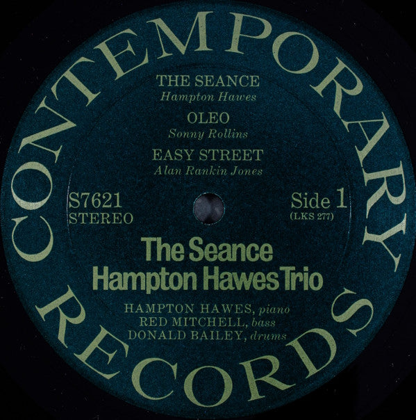 Hampton Hawes Trio - The Seance (LP, Album)