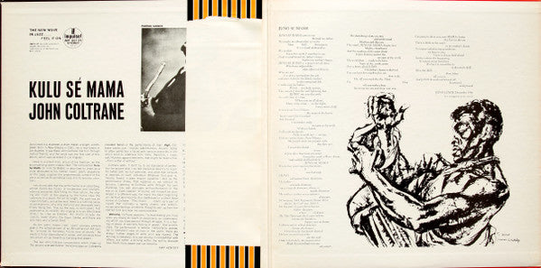 John Coltrane - Kulu Se Mama (LP, Album, RE)