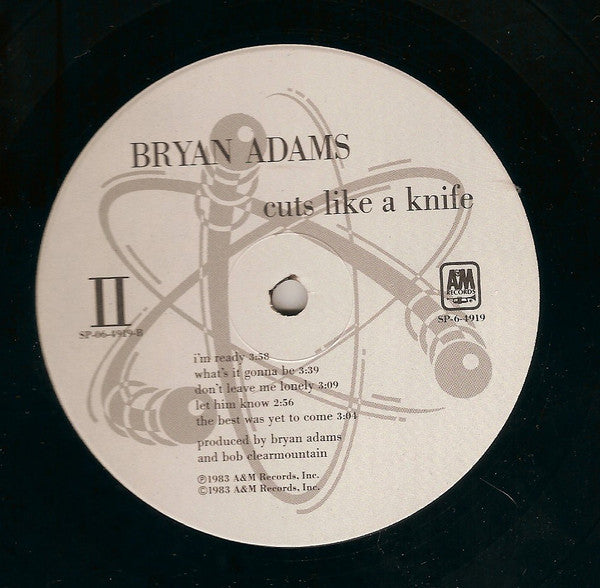 Bryan Adams - Cuts Like A Knife (LP, Album)