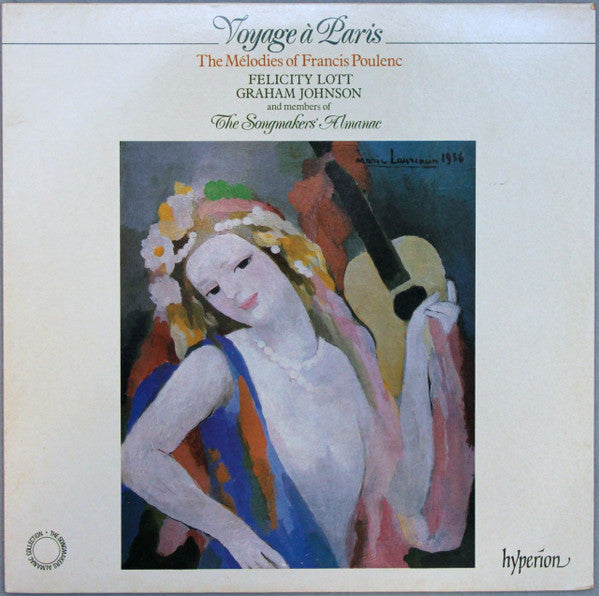Francis Poulenc - Voyage À Paris (The Mélodies Of Francis Poulenc)(LP)