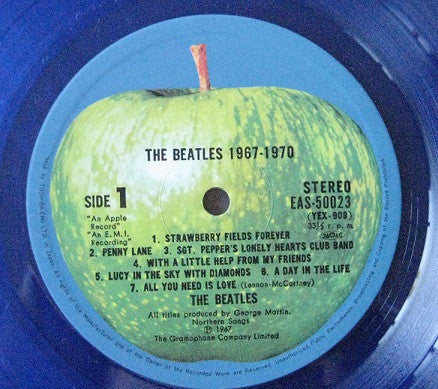 The Beatles - 1967-1970 (2xLP, Comp, RE, Blu)