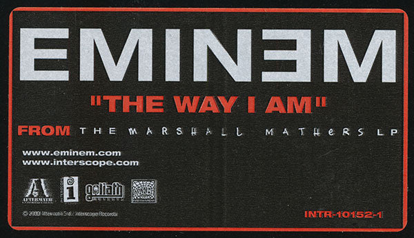 Eminem - The Way I Am (12"")