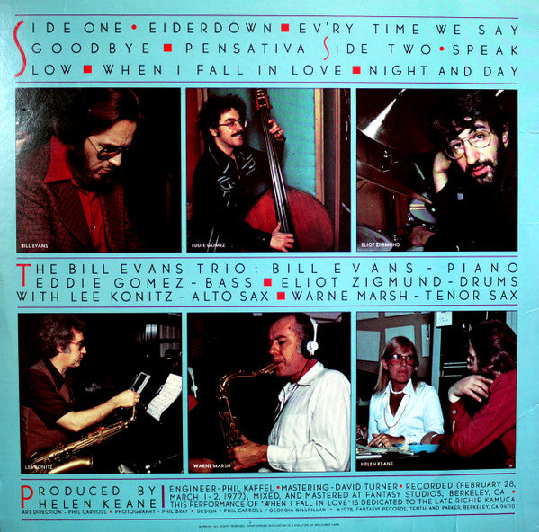 The Bill Evans Trio - Crosscurrents(LP, Album)