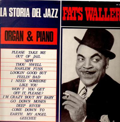 Fats Waller - Organ & Piano (LP, Comp)