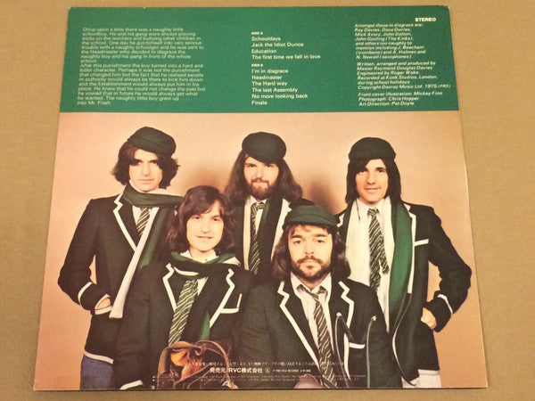The Kinks - Schoolboys in Disgrace (LP, Album, RE)