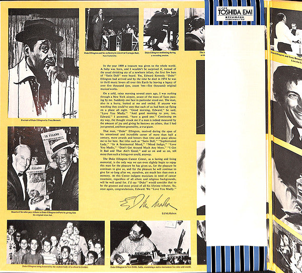 Bing Crosby - A Tribute To Duke(LP, Album, Gat)