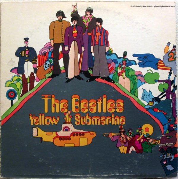 The Beatles - Yellow Submarine (LP, Album, San)