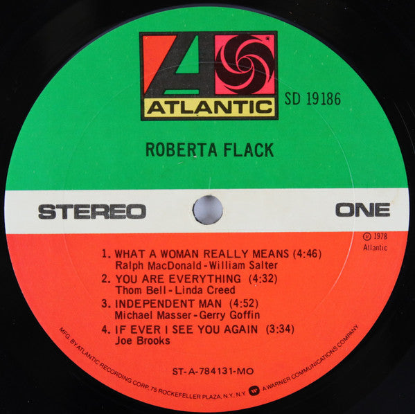 Roberta Flack - Roberta Flack (LP, Album, MO,)