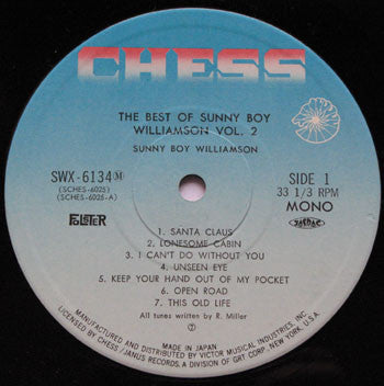 Sonny Boy Williamson (2) - The Best Of Sonny Boy Williamson Vol. 2(...