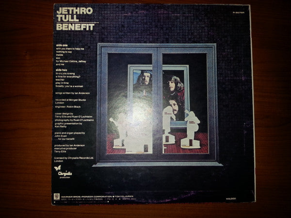 Jethro Tull - Benefit (LP, Album, Promo, Blu)