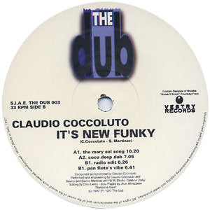 Claudio Coccoluto - It's New Funky (12"")