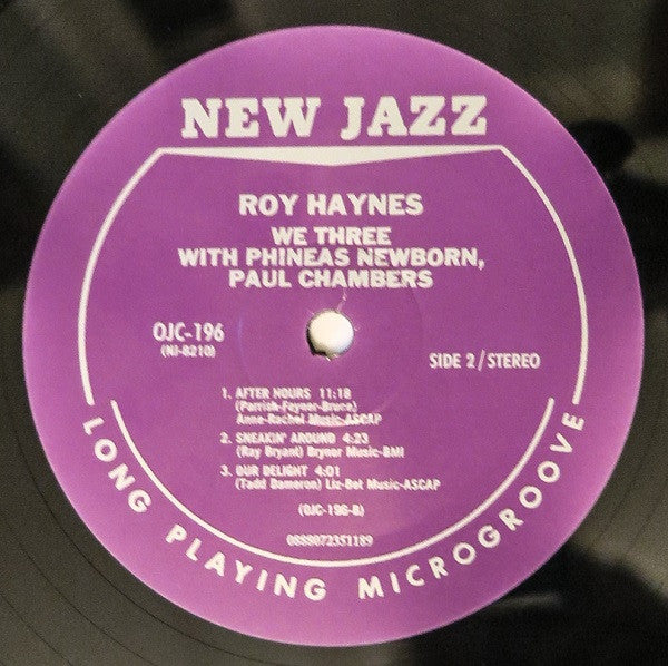 Roy Haynes - We Three(LP, Album, RE, 180)