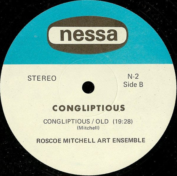 The Roscoe Mitchell Art Ensemble - Congliptious (LP, Album)