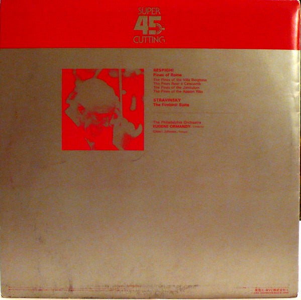 Ottorino Respighi - Pines Of Rome / The Firebird: Suite(LP, Album, ...