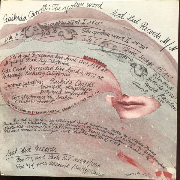 Baikida Carroll - The Spoken Word (2xLP, Album, Gat)