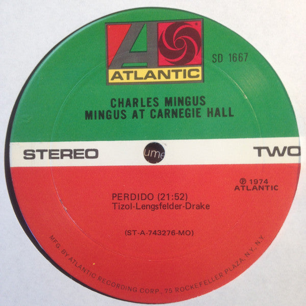 Charles Mingus - Mingus At Carnegie Hall (LP, Album)