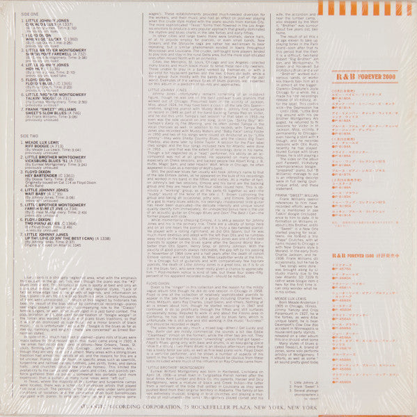 Various - Blues Piano - Chicago, Plus (LP, Comp, Mono)