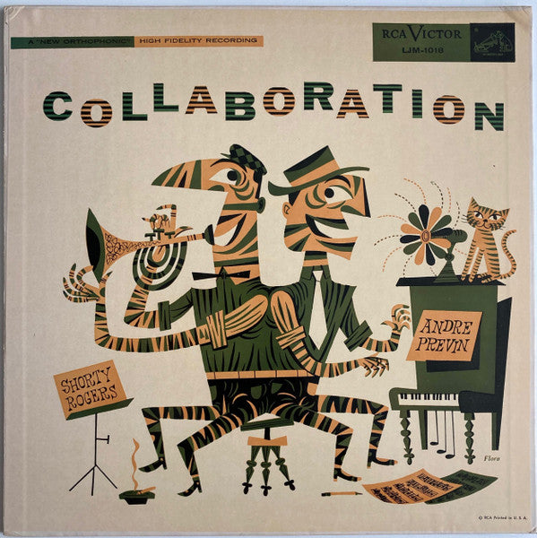 Shorty Rogers / André Previn - Collaboration (LP, Album, Mono)